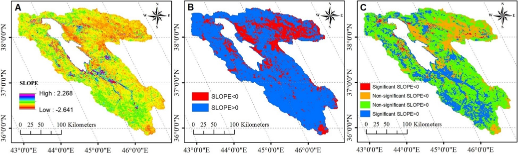 Spatial-temporal patterns of agricultural drought severity in the Lake Urmia Basin, Iran: A cloud-based integration of multi-temporal and multi-sensor remote sensing data