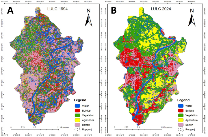 Remote sensing-based monitoring of peri-urban landscape dynamics: A case study of Rupganj, Bangladesh