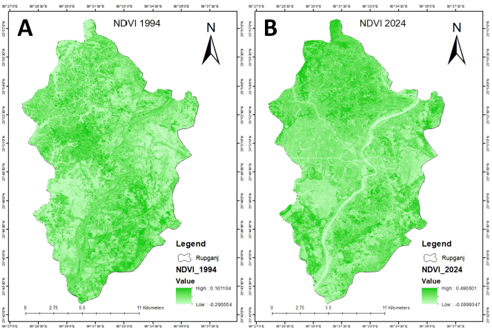Remote sensing-based monitoring of peri-urban landscape dynamics: A case study of Rupganj, Bangladesh